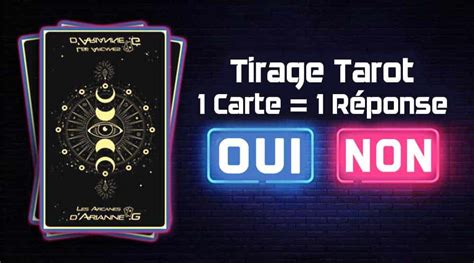 Tarot Oui Non : Tirage Gratuit et Réponse par Oui ou Non